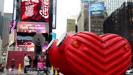 Interview with the Creators of Times Square’s ‘HeartBeat’, Sara Valente and Marcelo Ertorteguy of Stereotank