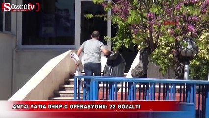 DHKP-C operasyonu: 22 gözaltı