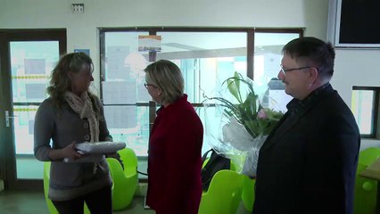 Mon image du jour : Millionième visiteur à La Piscine