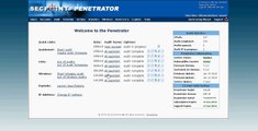 How to create an audit account and start a new audit scan with the account - The Penetrator
