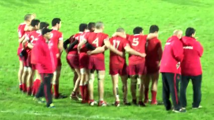 La joie des joueurs géorgiens pendant les tirs au but