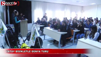 Yatay bisikletle dünya turu