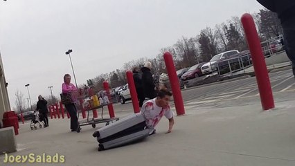 Bloody Body in Suitcase Prank