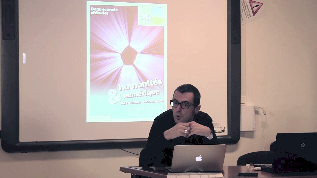 "Humanités & numérique n° 2" - Pierre Chastang