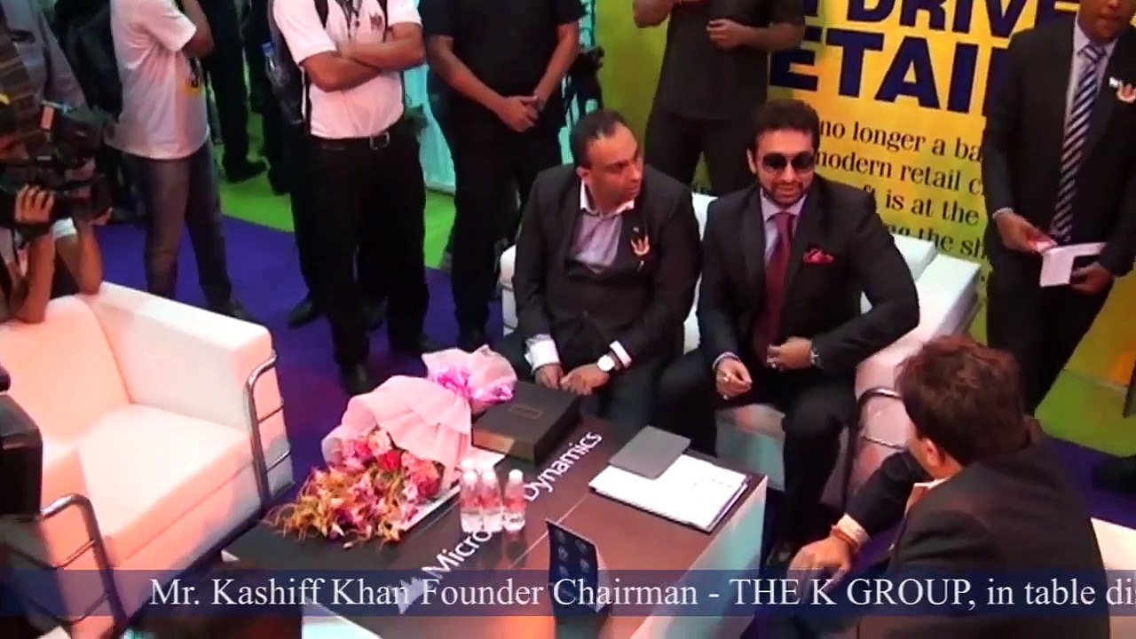 Kashiff Khan in a Table Discussion With Mr. Raj Kundra & Mr. Gaurav Marya at FIA 2013