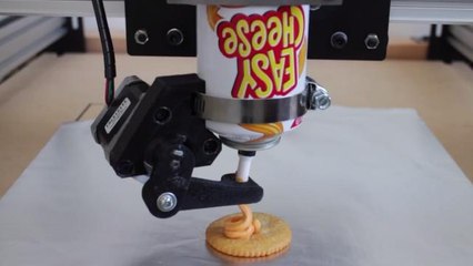 3D Printing With Easy Cheese Is the Beautiful Future