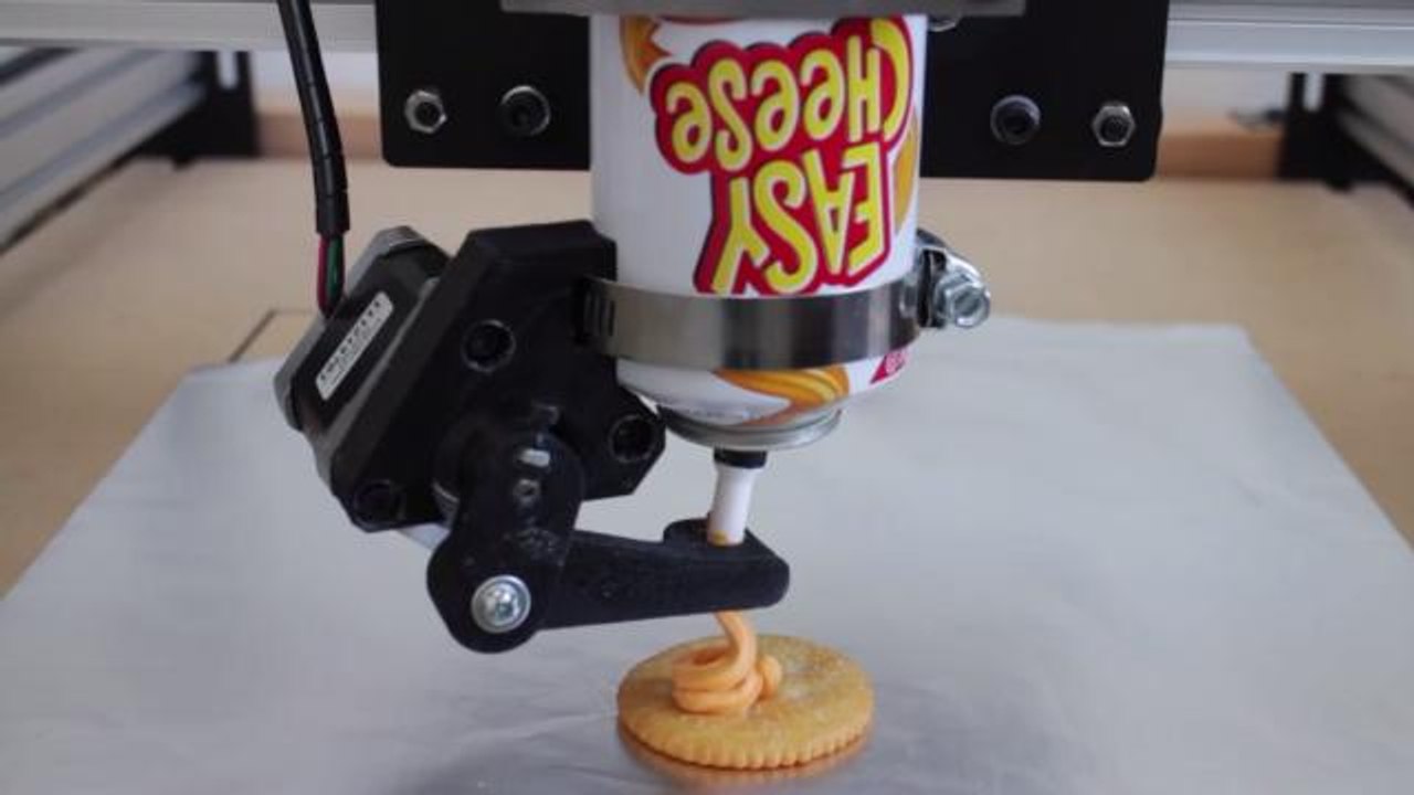 3D Printing With Easy Cheese Is the Beautiful Future
