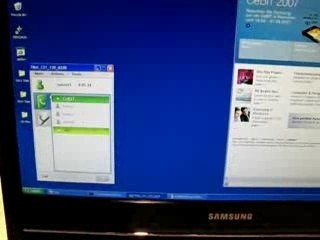 CeBIT 2007 : Samsung SyncMaster 220TN