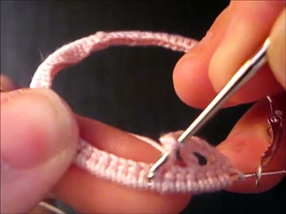 Crochet Thread Earrings Tutorial