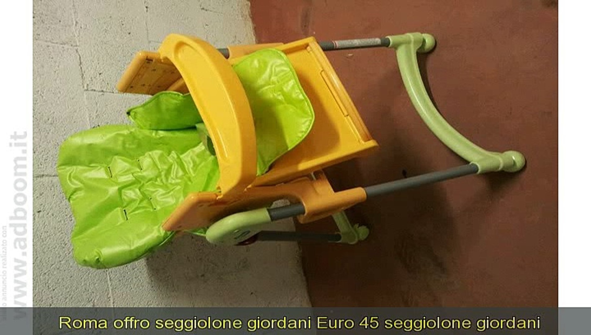 ROMA, SEGGIOLONE GIORDANI EURO 45 - Video Dailymotion