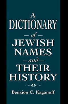 Download A Dictionary of Jewish Names and Their History ebook {PDF} {EPUB}