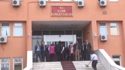 Şehit Savcı Kiraz, Daha Önce Görev Yaptığı Iğdır Adliyesi'nde Anıldı