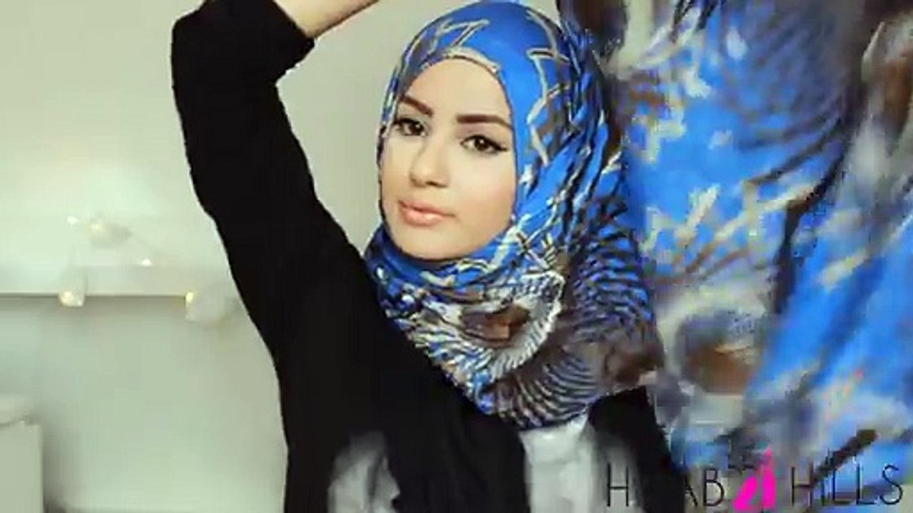 Simple Hijab Tutorial! how to take hijab - arab...