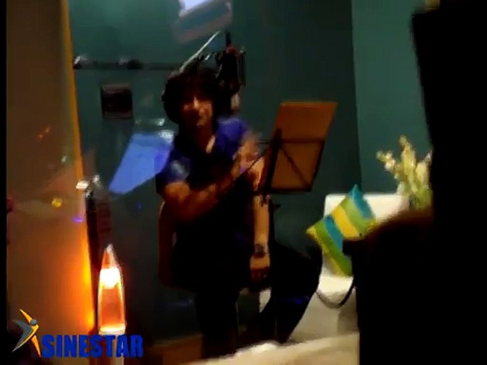 kk at recordings of Ishq Ke Parinde