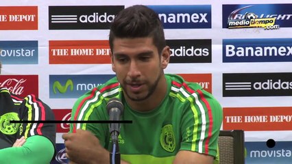Eduardo Herrera descartó enojo en debut con el Tri
