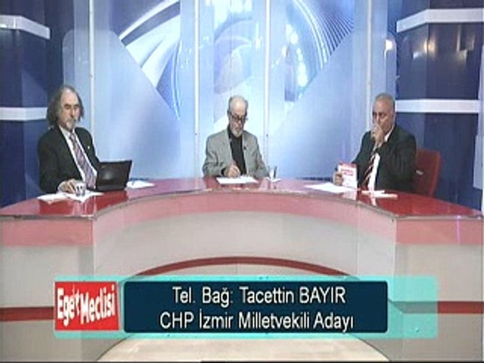 EGE MECLİSİ Prof. Dr. Hüseyin Durdu ve CHP eski İl Başkanı Ekrem Bulgun 30 MART 2015-PART 2
