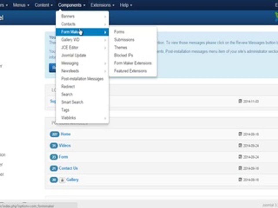 Joomla Form Maker Video 6