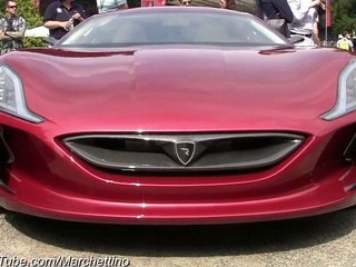 1088hp Rimac Concept One - World s Fastest Electric Supercar