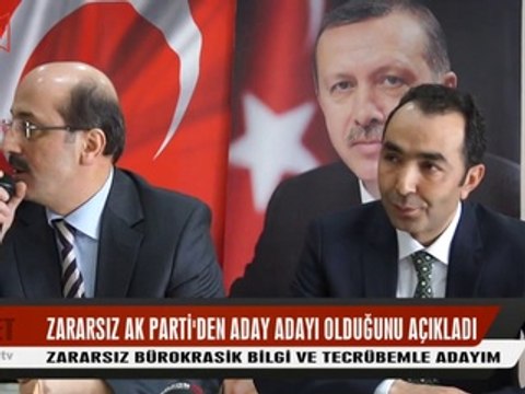 MEHMET EMNİN ZARARSIZ AK PARTİ'DEN MİLLETVEKİLİ ADAY ADAYI OLDUĞUNI AÇIKLADI