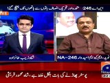 Shahzeb Khanzada Made MQM's Kanwar Naveed Speechless in Live Show