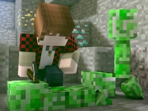 ♪ Minecraft Song Creeper Fear A Minecraft Parody Show Me Paranoid Music Video