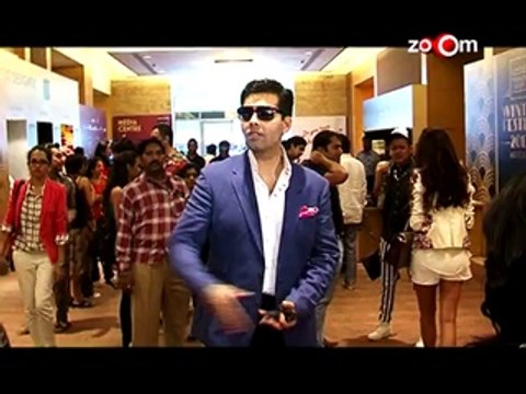 Karan Johar talks about his upcoming ventures at an event