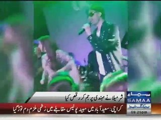 Sharmila Farooqi dance on her own Mehndi
