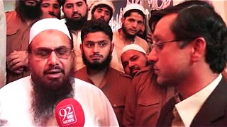 Hafiz Saeed Talk to Zubair Hashmi for 92 News
