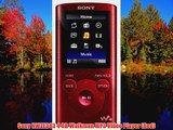 Sony NWZE383 4 GB Walkman MP3 Video Player Red