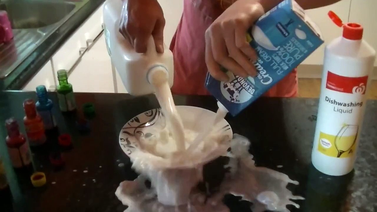 Amazing milk experiment