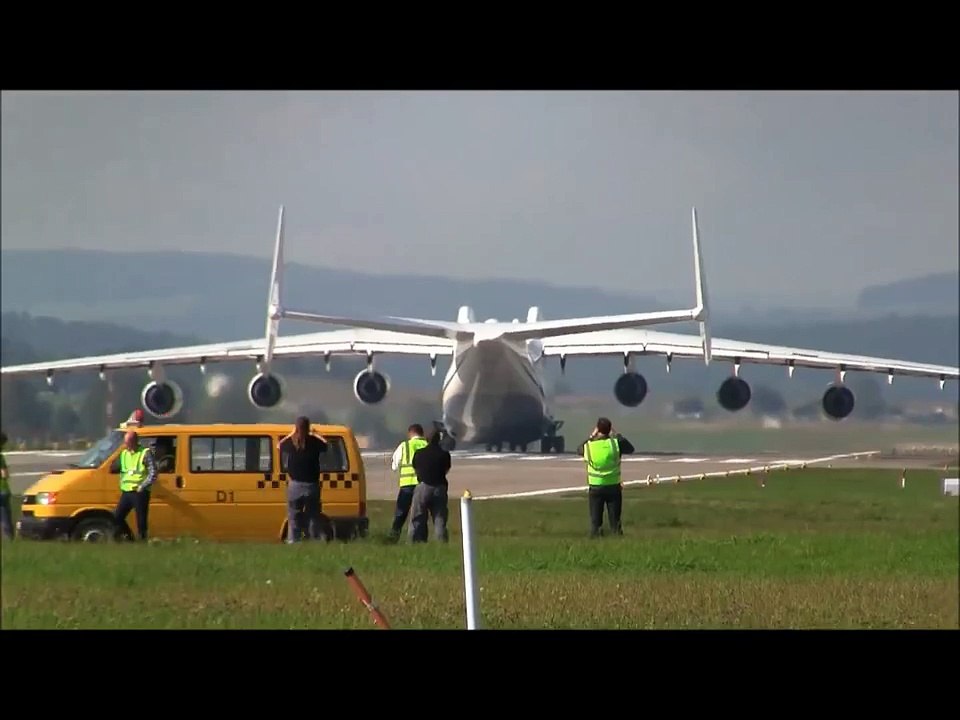 Antonov-225 "Mriya" AMAZING take off runway 16 at ZRH