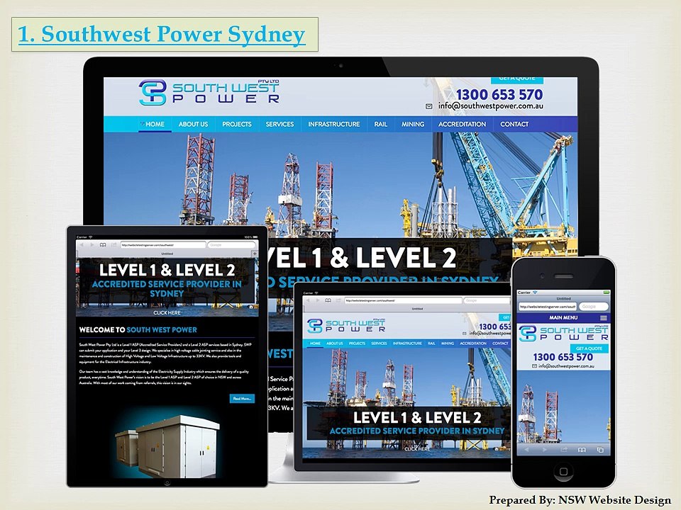 Newcastle Website Design, Graphic Design Portfolio by NSW Website Design