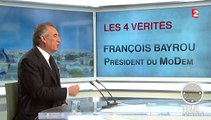François Bayrou, invité des 4 Vérités sur France2 - 010415