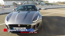 Jaguar F-Type R 5.0 V8 2015 : 0 à 100 km/h sur le circuit de Montlhéry