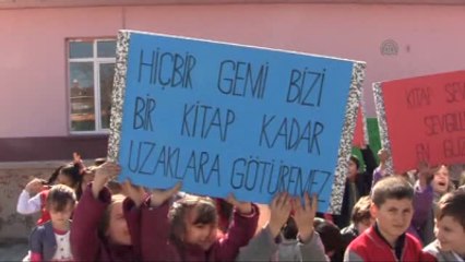 Eceabat'ta Kütüphane Haftası Etkinlikleri