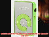 Wishbox Mini metal Clip MP3 Player supports 2GB 4GB 8GB Micro SD TF Card