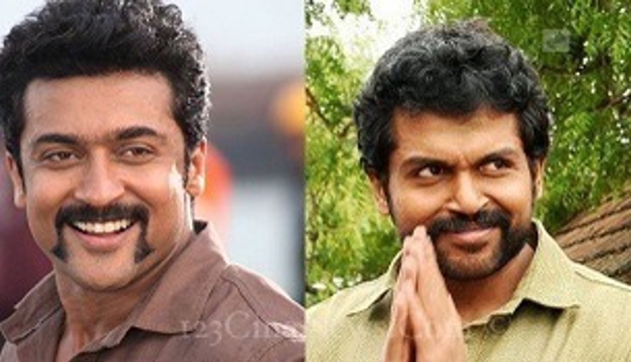Suriya Supports Karthi`s Komban - 123 Cine news - Tamil Cinema News