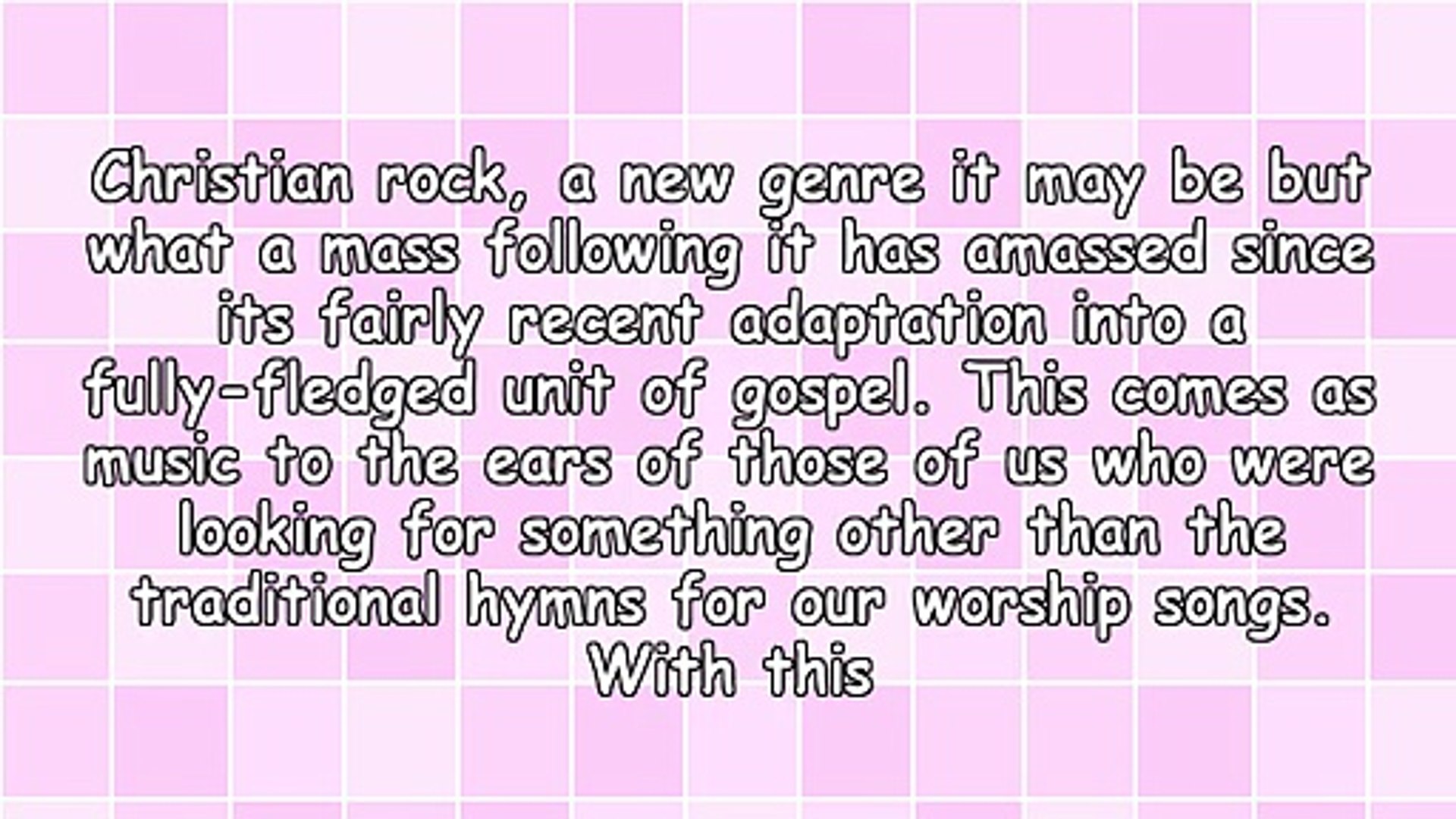 Tips For Streaming Christian Rock Music