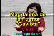 MI DECÀLOGO PRESIDENTA 2011 MAGDALENA DE LA FUENTE GAVIOTA  x PAZ COREA SUR NORTE WORLD