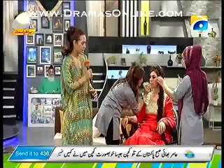 Nadia Hussain Telling That How To Do Evening Makeup