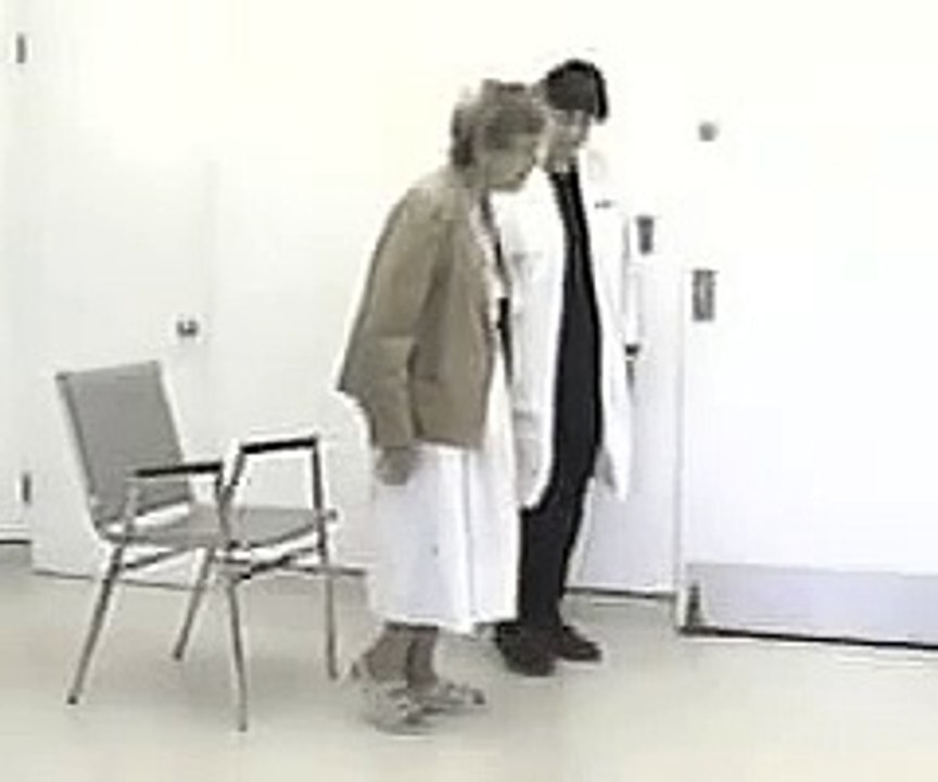 Parkinsonian shuffling gait
