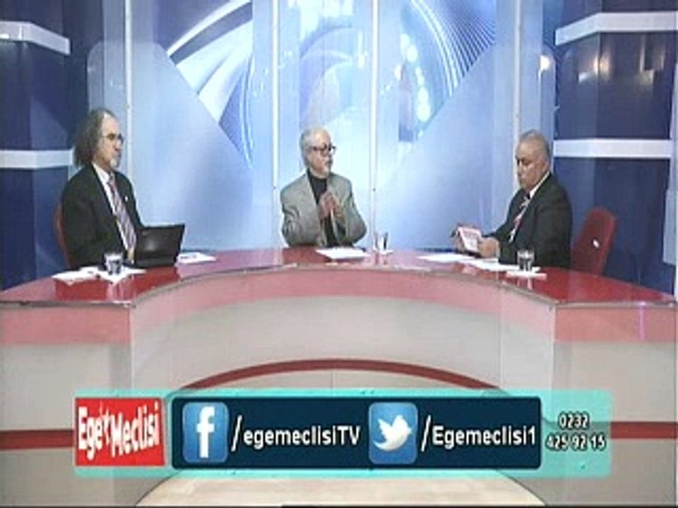 Ege meclisi Prof. Dr. Hüseyin Durdu ve CHP eski İl Başkanı Ekrem Bulgun 30 mart 2015- PART 3