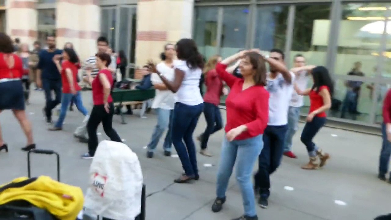 Paris, International Rueda de Casino flash mob(partIII) 28.03.2015,salsa