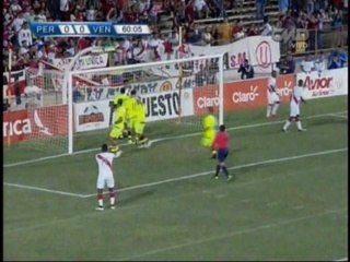 Perú cayó ante Venezuela por 1-0