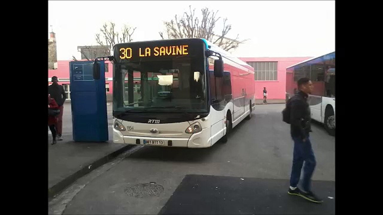 [Sound] Bus Heuliez Bus Access'Bus GX 327 n°1154 de la RTM - Marseille sur les lignes 30 et 96