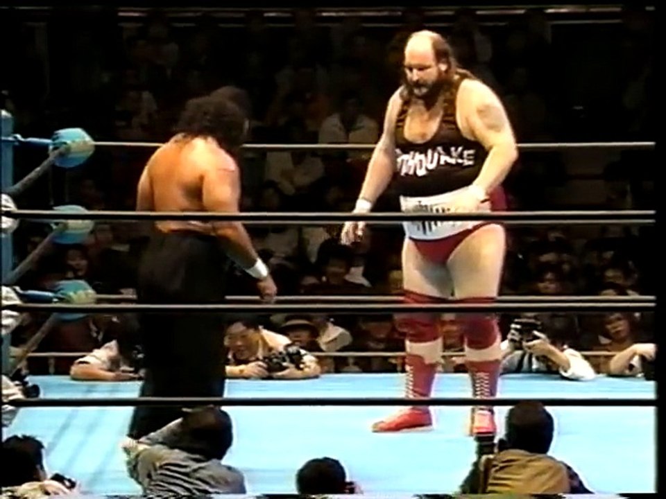 John Tenta vs. King Haku (WAR)
