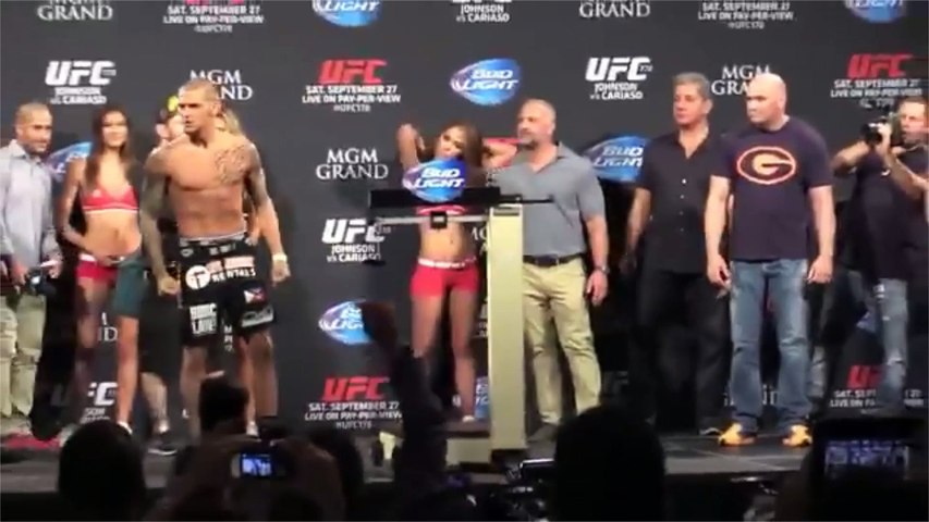 The best staredown UFC - Top face off - video dailymotion