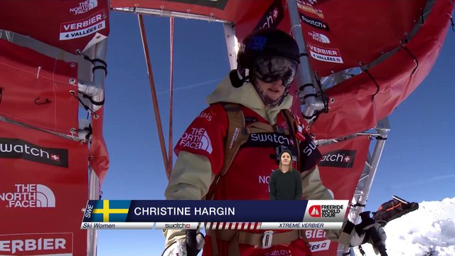 FWT15 - Run of Christine Hargin (SWE) - Swatch Xtreme Verbier 2015 by The North Face®