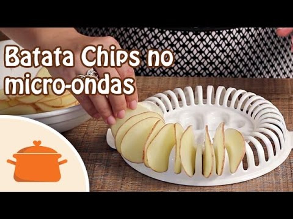 Utensílio p/ Batata Chips de Micro-ondas