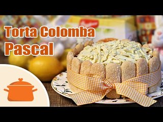 Torta Colomba com Recheio de Mousse de Limão